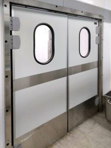 Противопожарная дверь с овальным окном / серия FRM7503