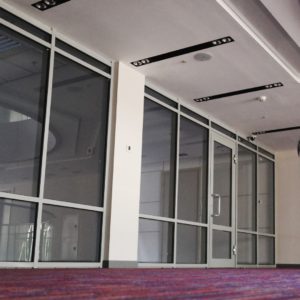 Противопожарная перегородка с дверным блоком / серия FRM5411